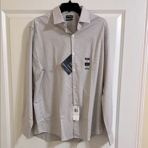 Van Heusen Tan Casual‎ Button Down Shirt